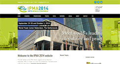 Desktop Screenshot of ipma2014.com