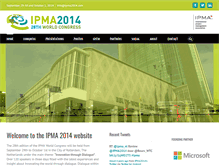 Tablet Screenshot of ipma2014.com